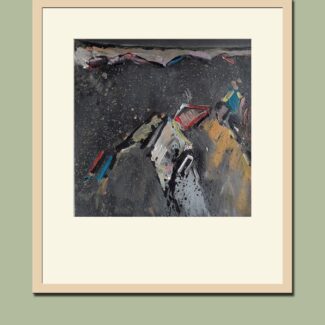 Serie Fragmentaciones III, acrílico de Jesús Vizuete.