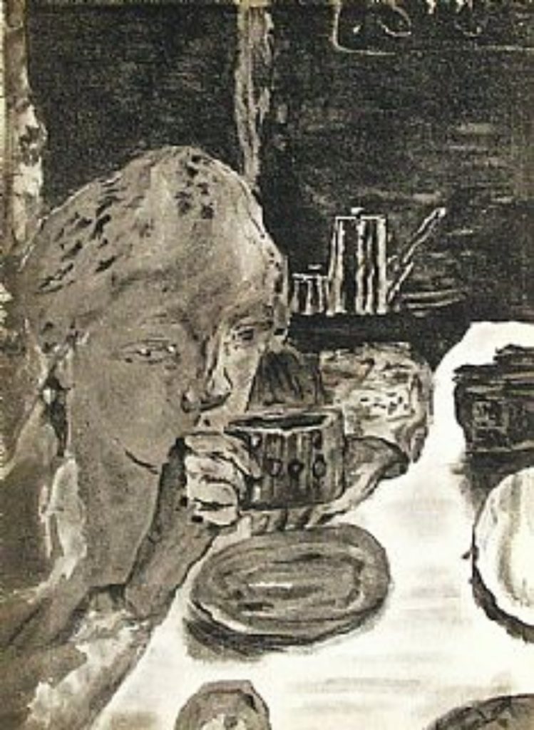 Obra gráfica de Pierre Bonnard, Le petit déjeuner. 1939