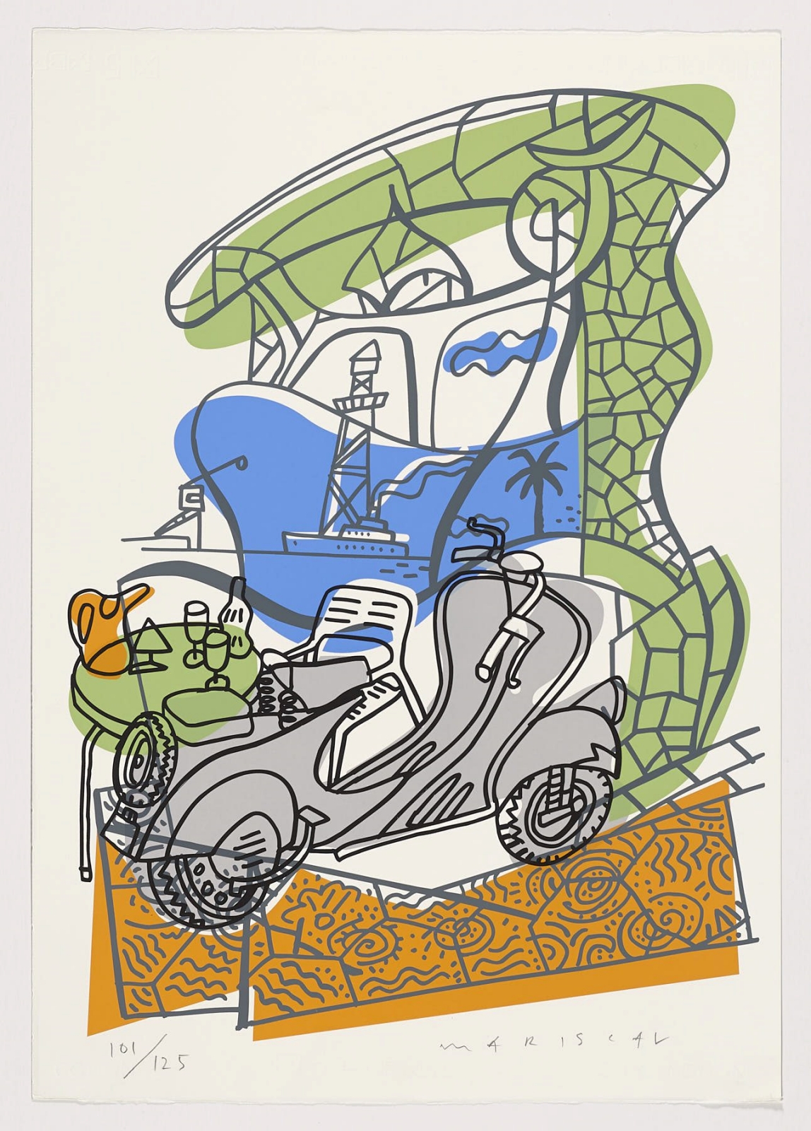 Oda a Gaudí II (Mi vespa)
