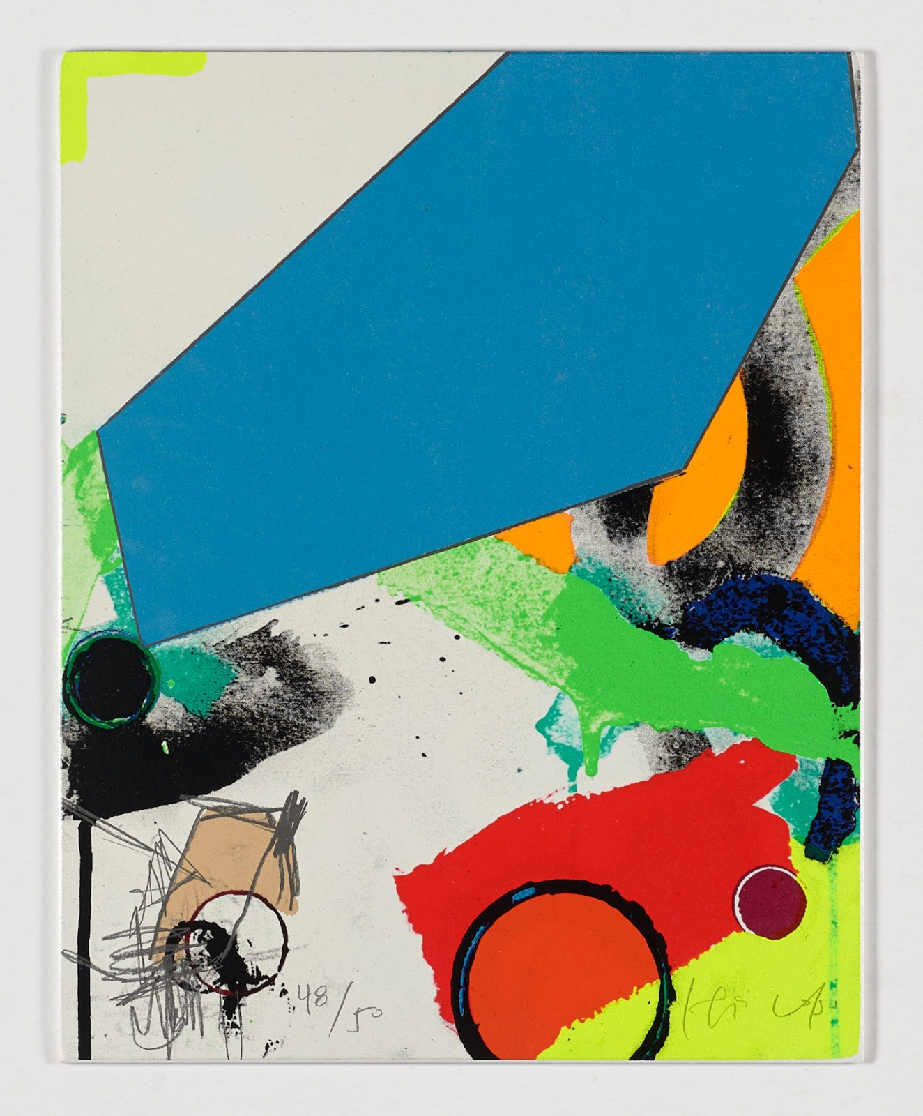 Obra Gráfica Original numerada y firmada a mano por el artista.