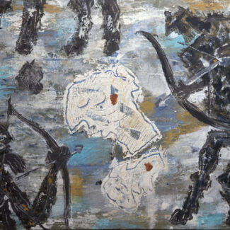 Ataque de los Centauros obra de Jorge Ortuño