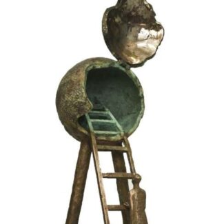 Jose Luis Fernandez, la escalera de bronce