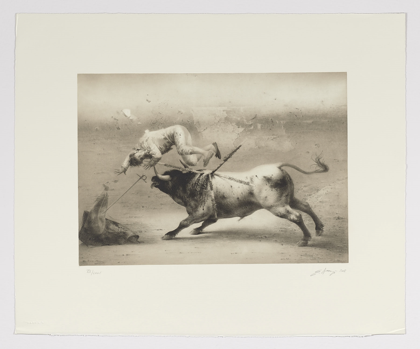 La cogida, de Eduardo Naranjo