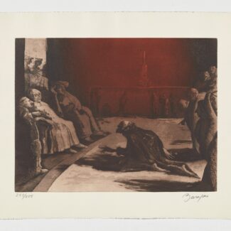 homenaje a Goya del artista Andrés Barajas