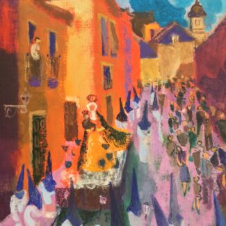 La procesión en la calle