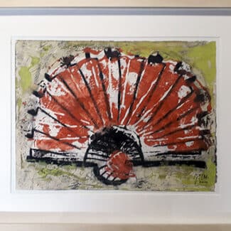 Abanico acrílico de Jorge Ortuño